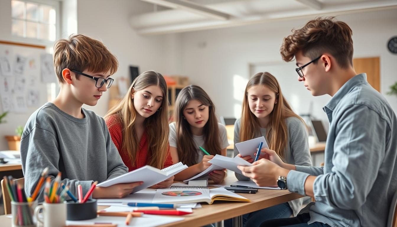 Modern university campus for students